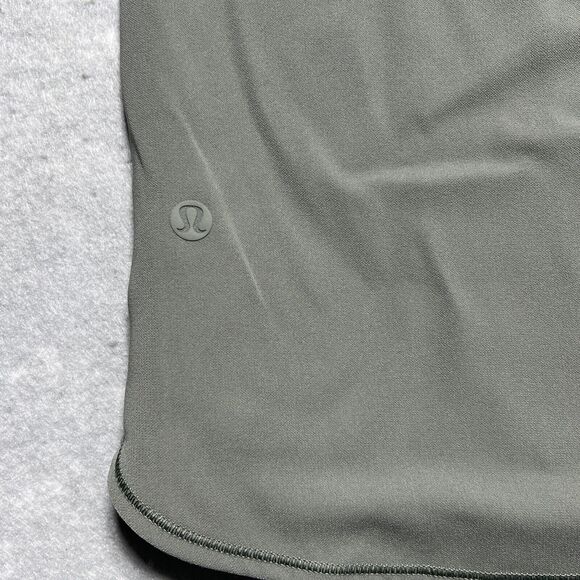 Lululemon Grey Sage On the Fly Skirt Woven Travel Drawstring Women’s Size: 4 - Picture 9 of 13